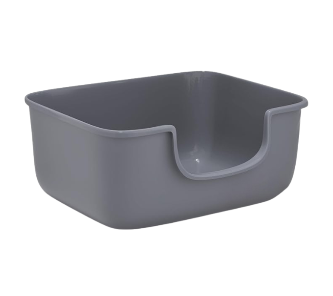 Aviuia Open Kitty Litter Boxes Anti-Splashing for Indoor (Assorted Colors)