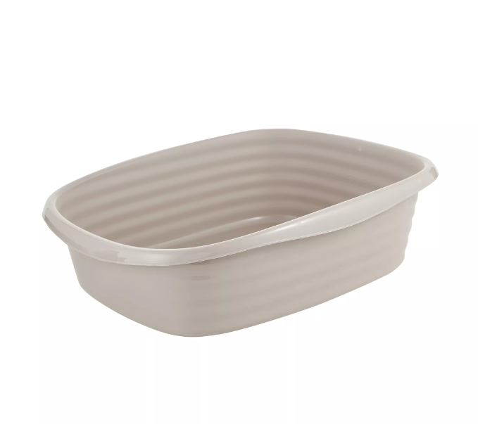Arm & Hammer Wide Rim Litter Pan Made in USA (Assorted Colors)