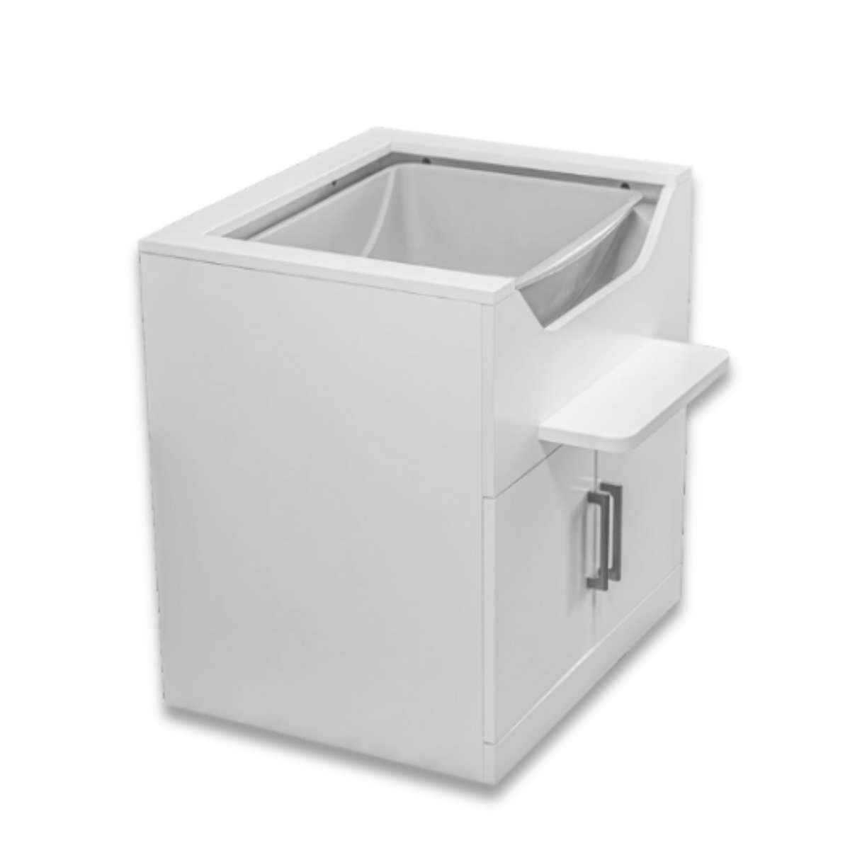 Easy Cleaning & Odor Control <br> Built-In Hidden Storage