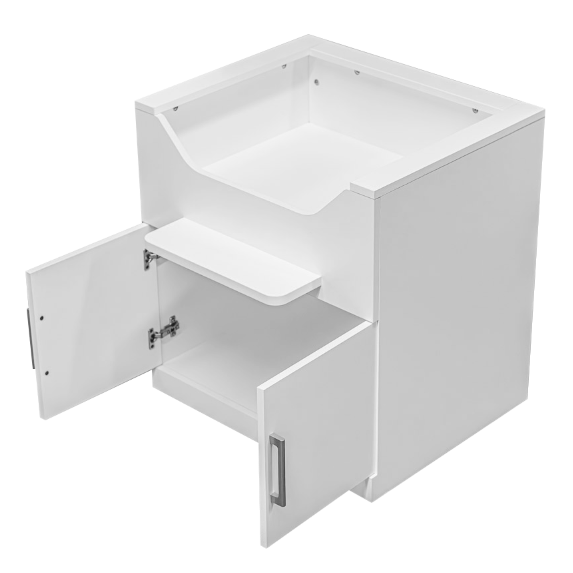 cat litter box.