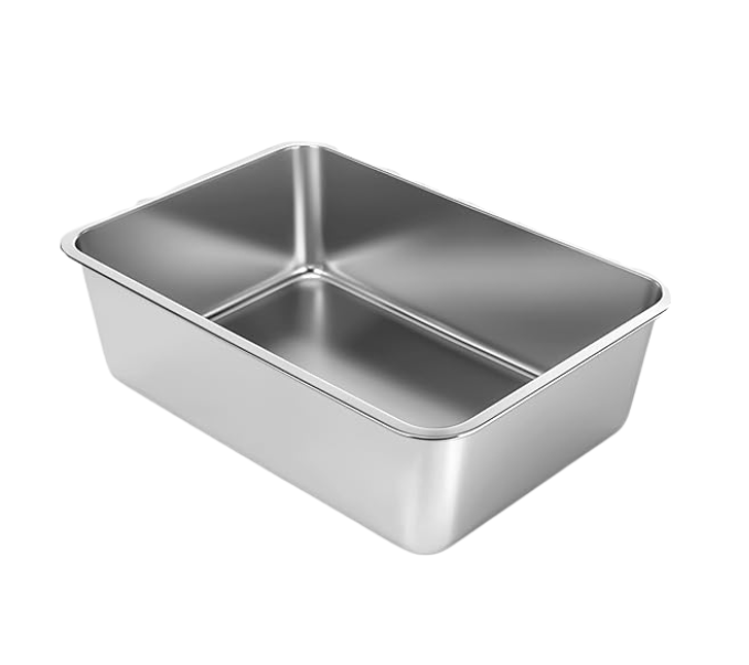 IKITCHEN Stainless Steel Cat Litter Box