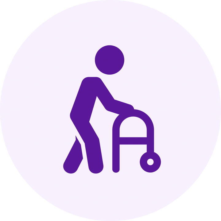 Feature icon representing product support