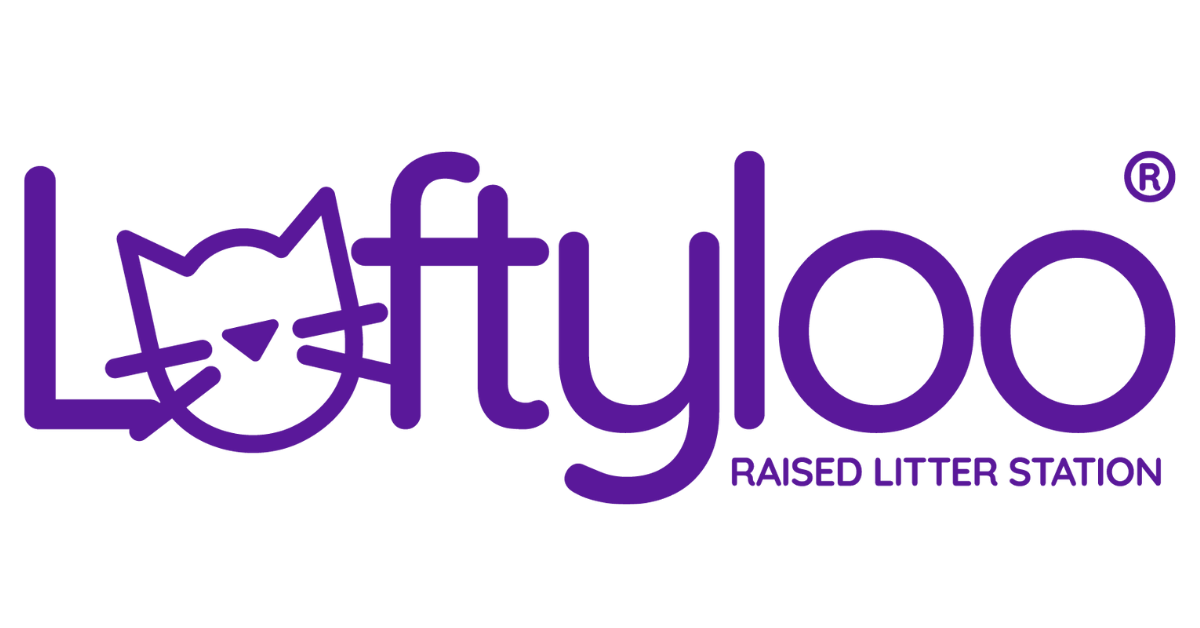 Raised Cat Litter Box That Reduces Bending | LoftyLoo®