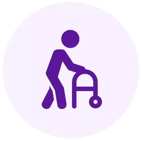 Feature icon representing product support